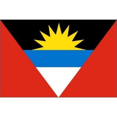 Antigua and Barbuda 2ft x 3ft Nylon Flag - Outdoor