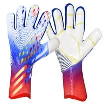 Children Football Gloves Goalkeeper Gloves Soccer Gloves For Boys Girls & Junior Football Gloves For Training And Non Slip Wrist Size 6/7/8/9/1