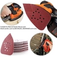 thumbnail image 4 of LAICAIW Sanding Sheets 80 Grit Hook and Loop Sandpaper-12 Holes Mouse Detail Palm Sander Paper Pack of 50, 4 of 7