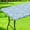 Baby Blue, variant on Rectangle Table Cloth Cover, Waterproof Elastic Fitted Picnic Tablecloth for 5 Foot Tables, Wipeable Flannel Backed Vinyl Tablecloths for Camping, Dining, Outdoor (Teal, 30" x 60")