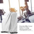 thumbnail image 4 of Exercise Bike Cover Indoor Cycling Stationary Bike Cover Fit For Upright Bike Outdoor Protective Covers, 4 of 4