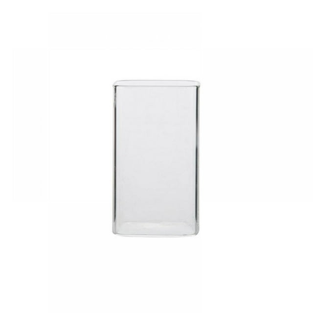 Drinking Glasses 12 Oz, Square Glasses Stemless Elegant Bar Glassware