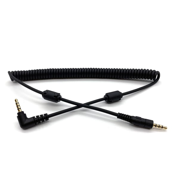 Cable en espiral Digirig para HT Yaesu con conector TRRS de 3,5 mm