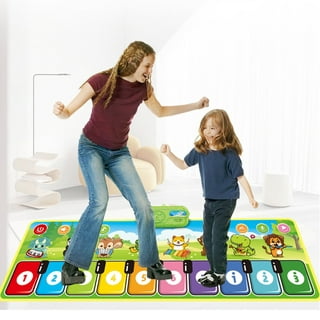 Children's Dance Mat Battery Operated Lights Sounds For Dance 91cm x 93cm, Toys \ Games