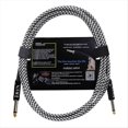 thumbnail image 1 of Cable de Guitarra, Cable para Instrumentos Musicales, Cable de Audio para Bajos, Cable con Reducción de Ruido (6 Metros), Color y Negro, 1 of 6