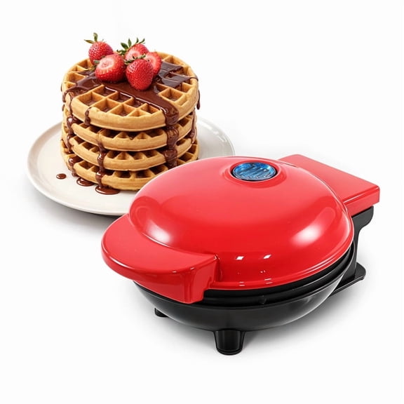 Elite Cuisine EWM155 Mini Waffle Snack Maker