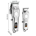 thumbnail image 3 of Hair Oil Lubricant Spray New Metal Clipper And Charging Model With Digital Display LCD Display Hair Clipper Machine Hair Clipper For Home Use, 3 of 4