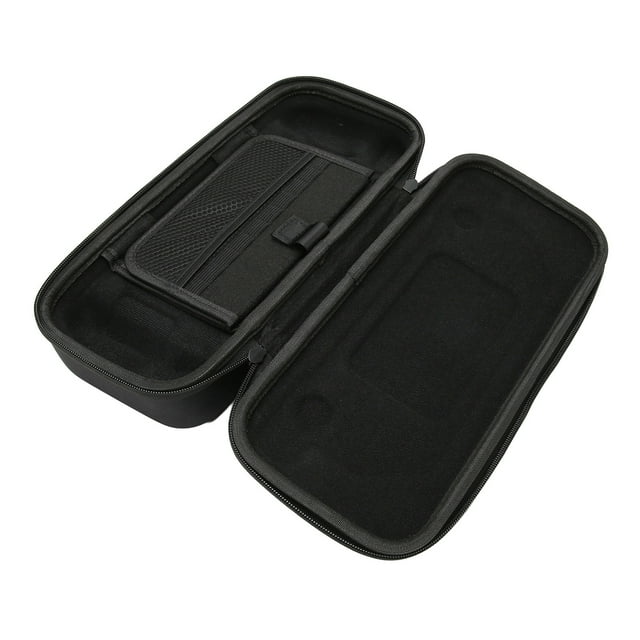 Étui de Transport pour Console Steam Deck et Accessoires, Sac de Rangement Rigide de Voyage avec Poignée pour Voyage et Rangement à la Maison, Fente pour Carte SD Intégrée et Support