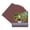 Maroon Red, variant on Maroon Red Picture Frame Mat for 26x26 Frames - Heart Opening for 21x21 Photos - 25 Mats