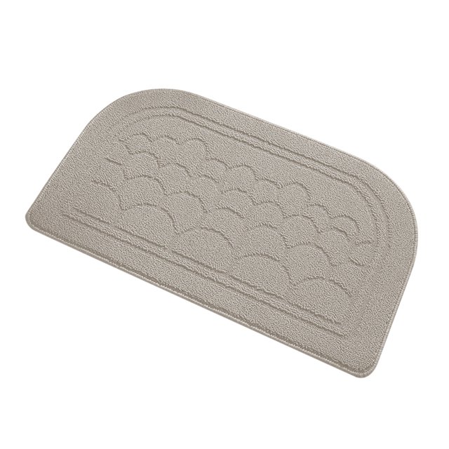 Las alfombrillas antideslizantes de cocina de polipropileno absorben el agua y se frotan contra las alfombras grises Wmkox8yii HFSH6182