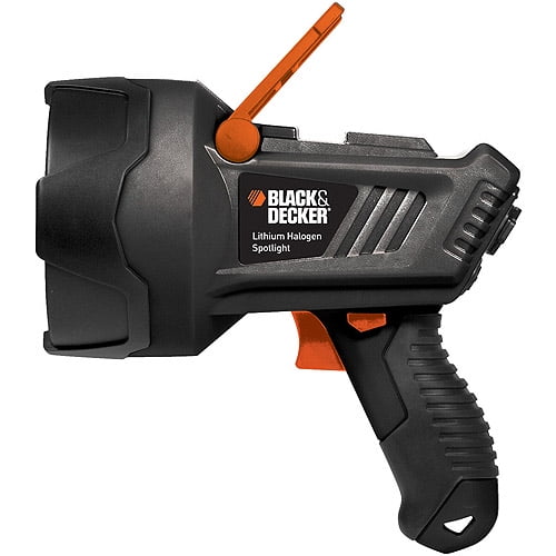 Black & Decker Lithium Ion Halogen Rechargeable Spotlight