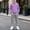 Purple, variant on BRGZLK 2 Piece Outfit for Teen Girls Boys Solid Color Long Sleeve Pullover Hooded Sweatshirt and Jogger Sweatpants Soft Comfort Tracksuit Fall Winter Outfits Dark Blue 12-13 Years