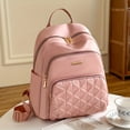 thumbnail image 2 of PRIYAL Women's Lightweight Large Capacity Backpack  Pastel Pink, Spacious Daypack with Front Zipper Pocket & Side Pockets, Elegant Minimalist design for Work, Travel, Everyday Use, 2 of 14