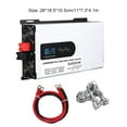 thumbnail image 2 of Youkk Car Pure Sine Wave Inverter 5000W Max Inverter Pure Sine Wave Converter 5000 Watts Power Inverter Peak Convenient 48V To 220V, 2 of 6