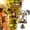 Style B, variant on Rustic Garden Gnome Bell Outdoor Decor - Rustic Garden Gnome Chime