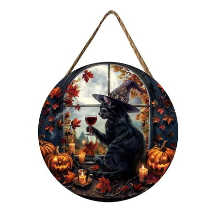 

[ Decoration] Doorplate Creating A Unique And Terrifying Atmosphere Attracting Guests Attention!9 Door Decorations Hanging Outdoor Wreath Wooden Wall Bathroom Wall over Toilet Valentines Day Hanging