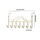 thumbnail image 3 of Gancho para puerta sin taladrar, organizador de toallas y llaves, estante extendido, metal resistente, impermeable, para baño y dormitorio, ideal para la entrada, alta capacidad, fácil de, 3 of 8