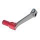 thumbnail image 5 of Palanca de cambios plegable de aluminio para motocicleta, clavija de motor de 90 cc, 110 cc y 125 cc Negro / rojo, 5 of 7
