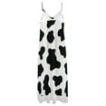 thumbnail image 5 of Cow Spot Sleeveless Dress Women's skirt summer dresses womens Woman clothing, 5 of 7