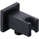 thumbnail image 1 of Cabezal de ducha de baño negro mate, soporte deslizante ajustable, soporte ajustable, accesorio de baño montado en la pared JAMW  Sencillez, 1 of 3