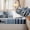 Blue Gray, variant on Erosebridal Camo Flag Deer Silhouette Zipper Twin Comforter Sets with Fitted Sheet and 2 Pillowcases,Birch Tree Star Stripe Accent Zipper Bedding Set,Navy Green,4-Piece,Black Reversible