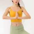 thumbnail image 7 of Bibifish Womens Fitness Bra Light Support Thin Strappy Full Coverage bra Soft Moisture-wicking for Yoga Daily Workout Practical Fitness Bra, 7 of 7