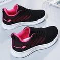 thumbnail image 6 of Walking Shoes Women,Womens Slip On Shoes,Womens Gym Shoes,Womens Sneakers Lightweight Running Shoes Mesh Breathable Fashion Sneakers Athletic Comfortable Casual Non Slip Walking Shoes,Hot Pink,7, 6 of 9