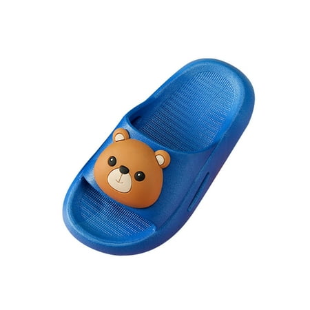 

Jikolililili Bubble Slides Slides Children Summer Cartoon Dinosaur Slippers Baby Bathing Shoes For Boys Girls In The Bathroom