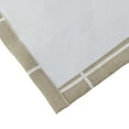 thumbnail image 4 of TWOPAGES Faux Linen Pinch Pleat Print Curtain Light Filtering Drape for Bed Room, 1 Panel, Custom, Windowpane, 4 of 4