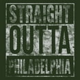 thumbnail image 3 of UGP Campus Apparel Straight Outta Philadelphia - Pennsylvania Football Hometown Pride Hoodie - X-Large - Forest, 3 of 6