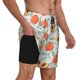 thumbnail image 2 of Fotbe Peach Traje de Baño para Hombre – Shorts de Natación de Secado Rápido con Forro y Bolsillos-XX-Large, 2 of 6