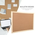 Zonh Small Cork Board Double Sided Bulletin Display for Office/Home