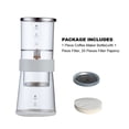 thumbnail image 4 of Coffee Maker Bottle Kettle with Adjustable Dripper Glass Detachable Glass Tea Beverage Making Tools Teapot Household Restaurant, 4 of 7