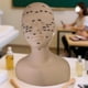 thumbnail image 5 of Cabeza de maniquí de entrenamiento, busto de hombro de silicona realista, multiusos. negro, 5 of 9