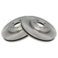 thumbnail image 3 of TRQ Front Brake Rotors Set Vented Fits Select 2001-2006 Lexus LS430, 3 of 5