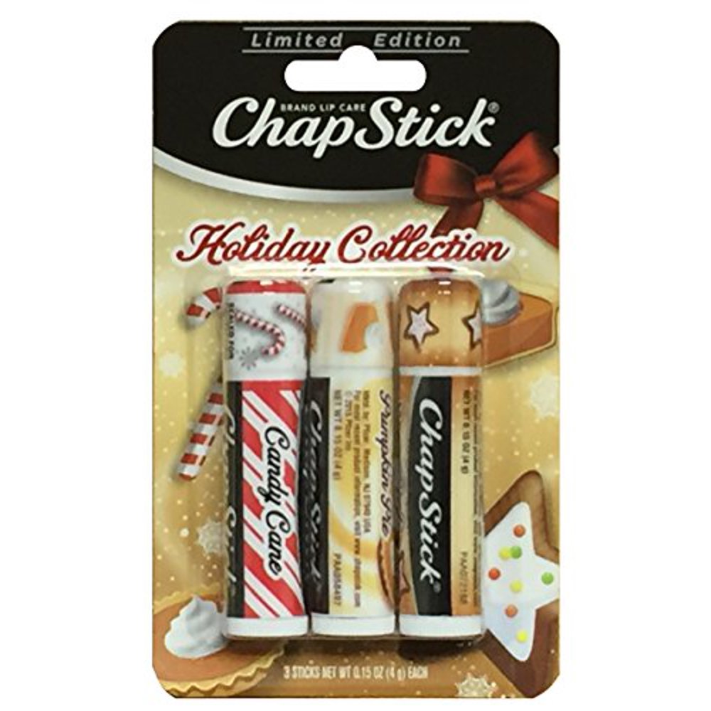 ChapStick Limited Edition Holiday Collection, 3 Sticks