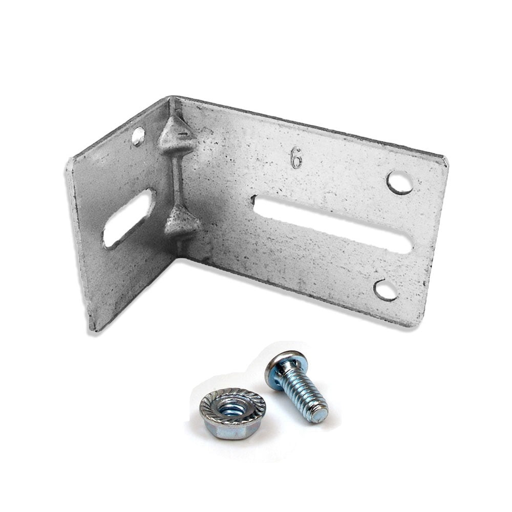 Creatice Garage Door Angle Bracket with Simple Decor