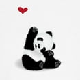 thumbnail image 3 of CafePress - I Heart Pandas Baseball Jersey - Kids Cotton Baseball Jersey, 3/4 Sleeve Shirt, 3 of 4