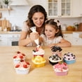 100 Mini Cake Pans With Lids 5oz Square Aluminum Foil Brownie Baking ...