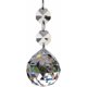 thumbnail image 1 of Fushing 10pcs Crystal Glass Ball Chandelier Prisms Pendants Parts Beads, 1 of 3
