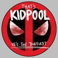 thumbnail image 2 of Women's Marvel: Deadpool & Wolverine That's Kidpool the Dirtiest Graphic T-Shirt, 2 of 4