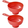 thumbnail image 3 of Miangastore 2Pcs Multi-function Oil Funnel Plastic Wide Mouth Seasoning Funnel Kitchen Supplies, 3 of 9