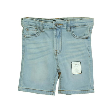 

Pre-owned 7 for all Mankind Boys Light Blue Shorts size: 4T