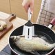 thumbnail image 4 of Pinzas de acero inoxidable para cocina - Utensilios prácticos para freír pescado y alimentos en casa, 4 of 5