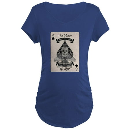 

CafePress - The Ghost Of Kyiv Ace Of Spades Maternity T Shirt - Maternity Dark T-Shirt