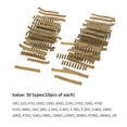 thumbnail image 4 of 300PCS 30 Valores 1/2W Kit de resistencias de película de carbono 5% Metal, 4 of 6