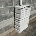 thumbnail image 4 of RTS Home Accents Polyethylene 25 Gallon Rainwater Shed Collector, Slate Grey Color, 4 of 5