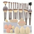 thumbnail image 1 of 3-20PCS Makeup Brushes Set Eyeshadow Fluffy Foundation Concealer Blush Highlighter Storage Box Female Cosmetics Beauty Tools,makeup brush set, 1 of 27