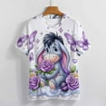 thumbnail image 5 of Eeyore Printed Short Sleeve T-Shirts Casual Graphics Tees Fashion Novelty Shirts for Men Women 3XL, 5 of 8