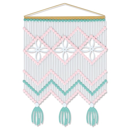 Sizzix® Thinlits® Die Set 9PK - Macramé Card Front by Jennifer Ogborn